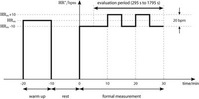 Self-paced heart rate control for treadmill exercise